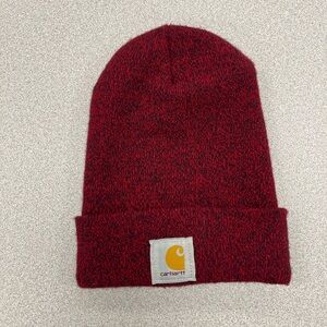 Carhartt®️Adult Burgundy Cuffed Winter Beanie Hat